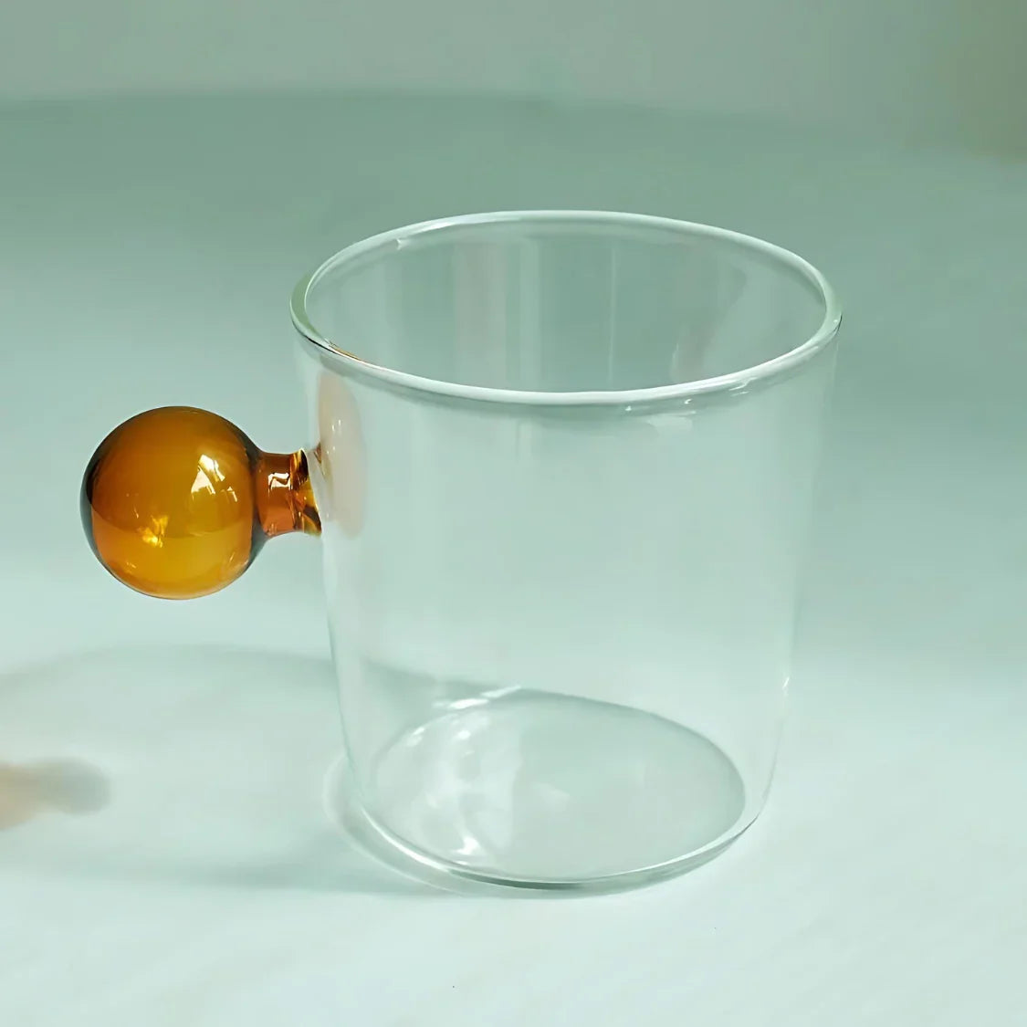 Ajaccio | Drinking Glass Set with Unique Colored Ball Handle | 300ml Capacity for Stylish Beverages 4