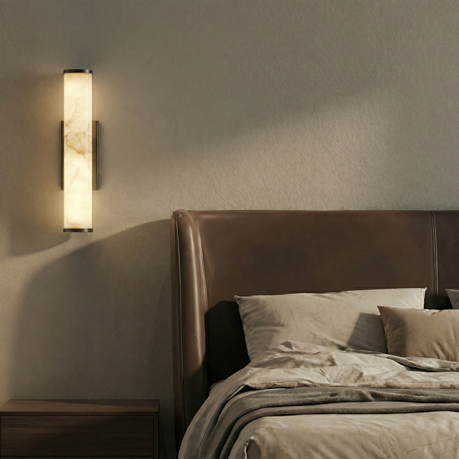 Axel Collection | Marble Wall Light with Integrated LED & Bi-Directional Illumination | Elegant Design for Modern Spaces 7