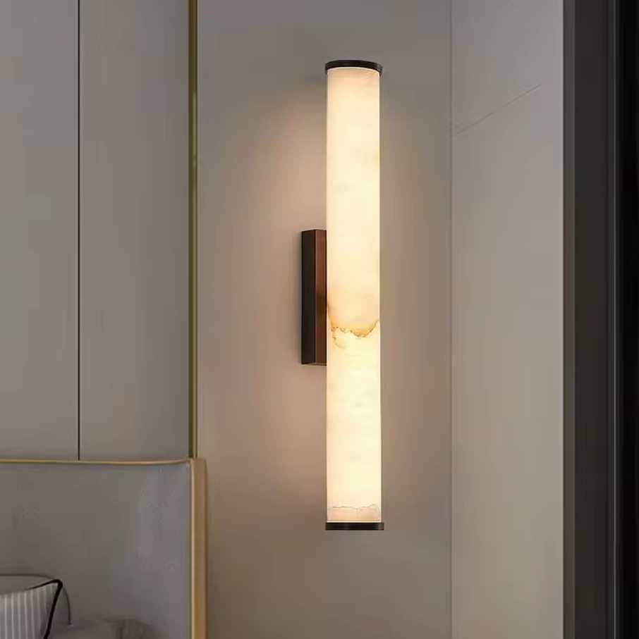 Axel Collection | Marble Wall Light with Integrated LED & Bi-Directional Illumination | Modern Design for Elegant Spaces 2
