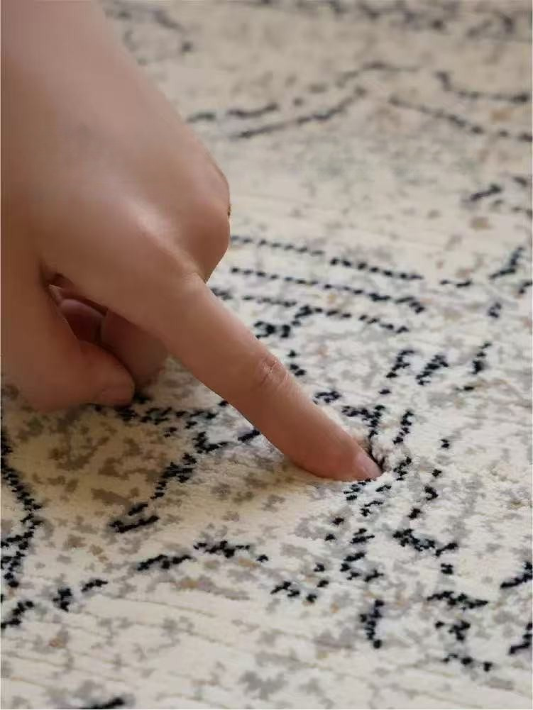 Byron Wildflower | Area Rug with Floral Pattern & Water-Repellent Design | Elegant Living Room Rugs for Versatile Home Décor 2