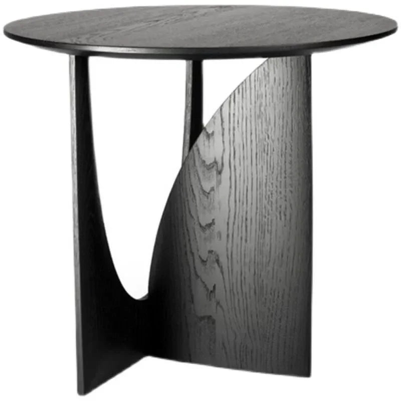 Cecilia | Scandinavian Bedside Table with Round Design & Solid Wood | Versatile Accent for Any Room 7