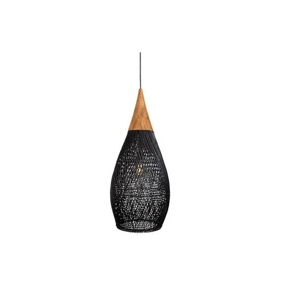 Coastal Elegance | Rattan Pendant Light with Adjustable Height | Stylish Ambiance for Dining and Kitchen 13
