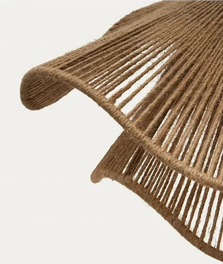 Coral Cove | Boho Pendant Lighting with Natural Jute Finish | Rustic Charm for Any Room 8