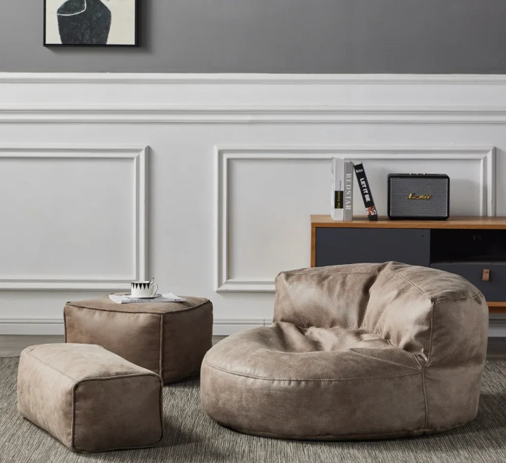 Cozy Living | Bean Bag Cover with Ergonomic Design for Stylish Comfort 4