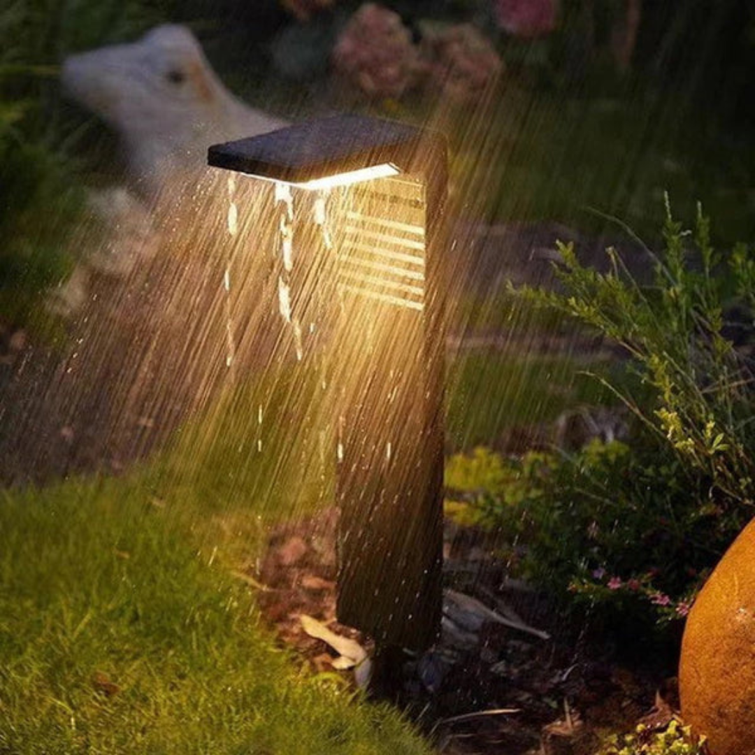 EcoGlow | Solar Lights Outdoor with Automatic Lighting | Energy-Efficient Design for Sustainable Garden Illumination 0