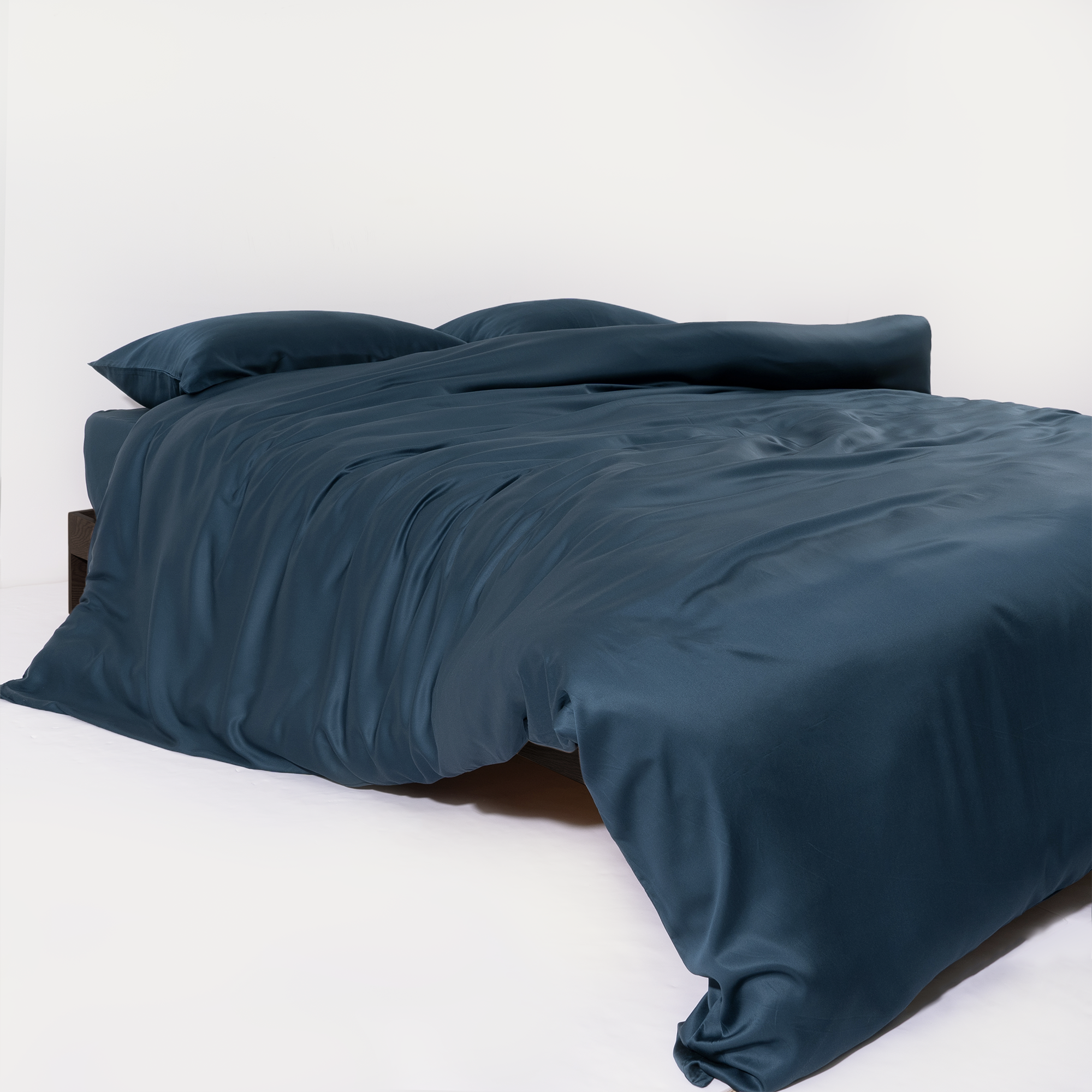 Eco Haven Bamboo Sheet Set in Contemplating Blue