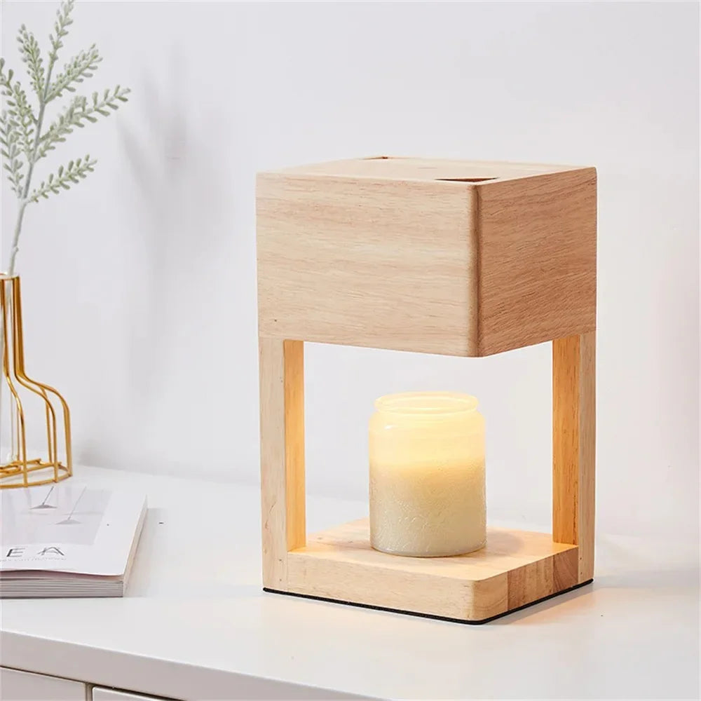 Elegant Candle Warmer Lamp | Multifunctional Table Lamp with Warm Glow | Cozy Ambiance for Modern Interiors 0