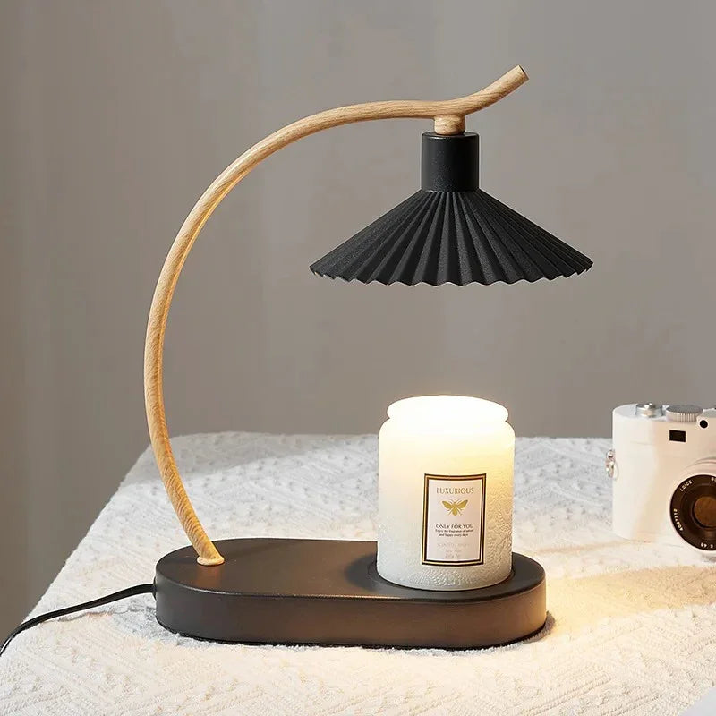 Elegant Candle Warmer Lamp with Ambient Light | Cozy Atmosphere for Any Room 2