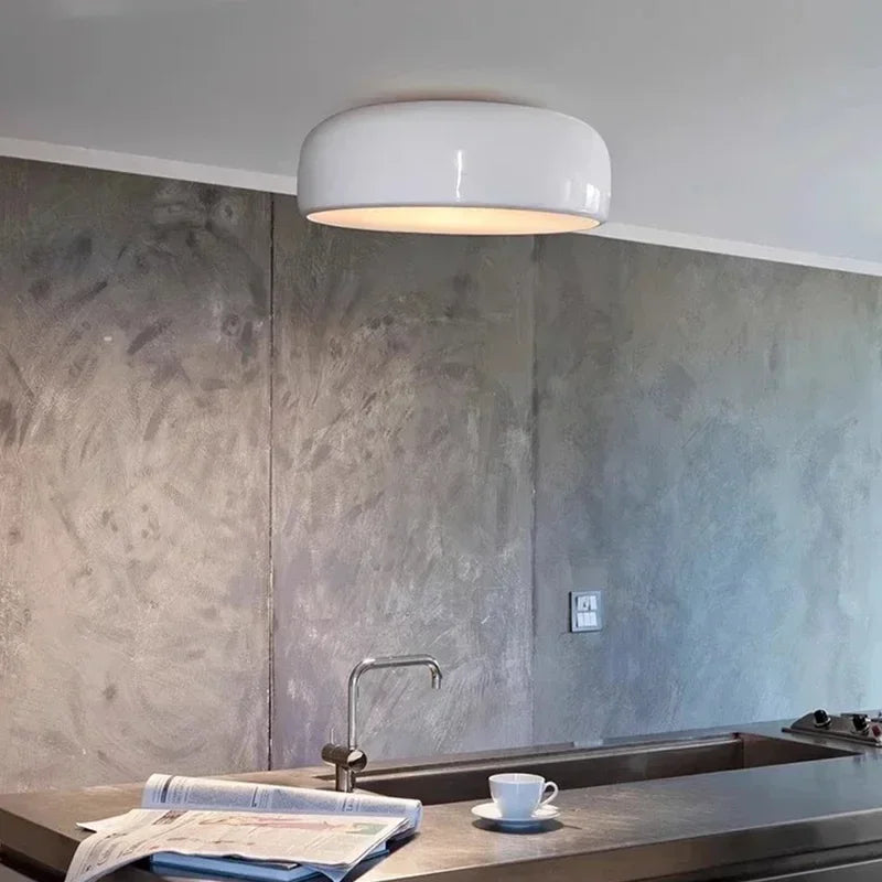 Elegant Ceiling Lamp | Flush Mount Ceiling Light with LED Efficiency | Stylish Lighting for Dining Rooms and Living Spaces 4