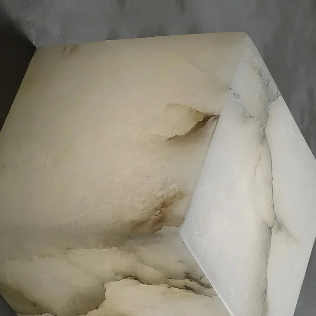 Elegant Cube Marble Wall Sconce Light with LED G9 Bulb | Modern Design for Stylish Home Decor 4