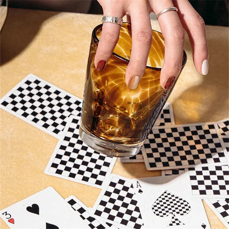 Elegant Glassware | High-Quality Drinking Glass with Leopard Print Design | Stylish Cocktail and Everyday Use for Enhanced Flavor 1