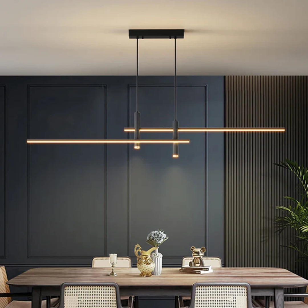 Elegant Hanging Lamp | Dimmable Kitchen Pendant Lighting with Adjustable Height | Modern Design for Cozy Dining Ambiance 2