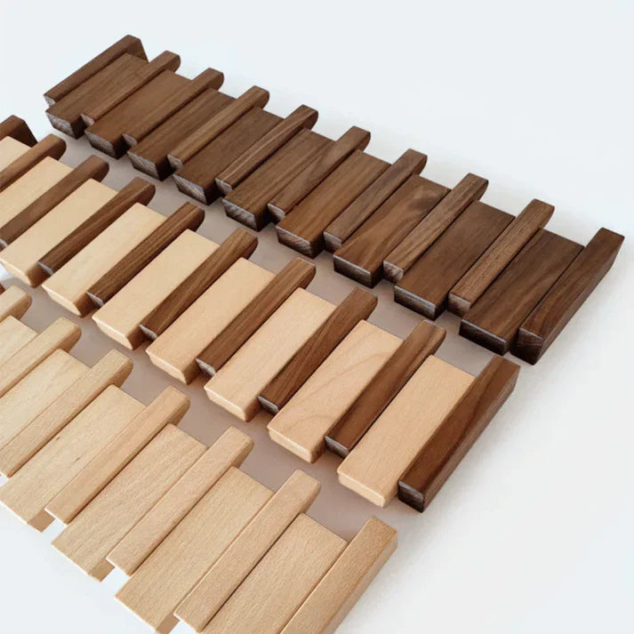 Elegant HarmonyCoat | Wall Mounted Coat Rack with Piano Design | Stylish Storage for Entryway Organization 5