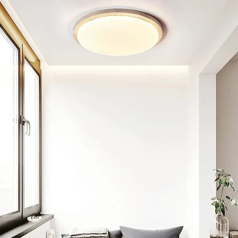 Elegant LED Ceiling Light | Flush Mount Design with Warm Illumination | Minimalist Fixture for Cozy Spaces 2