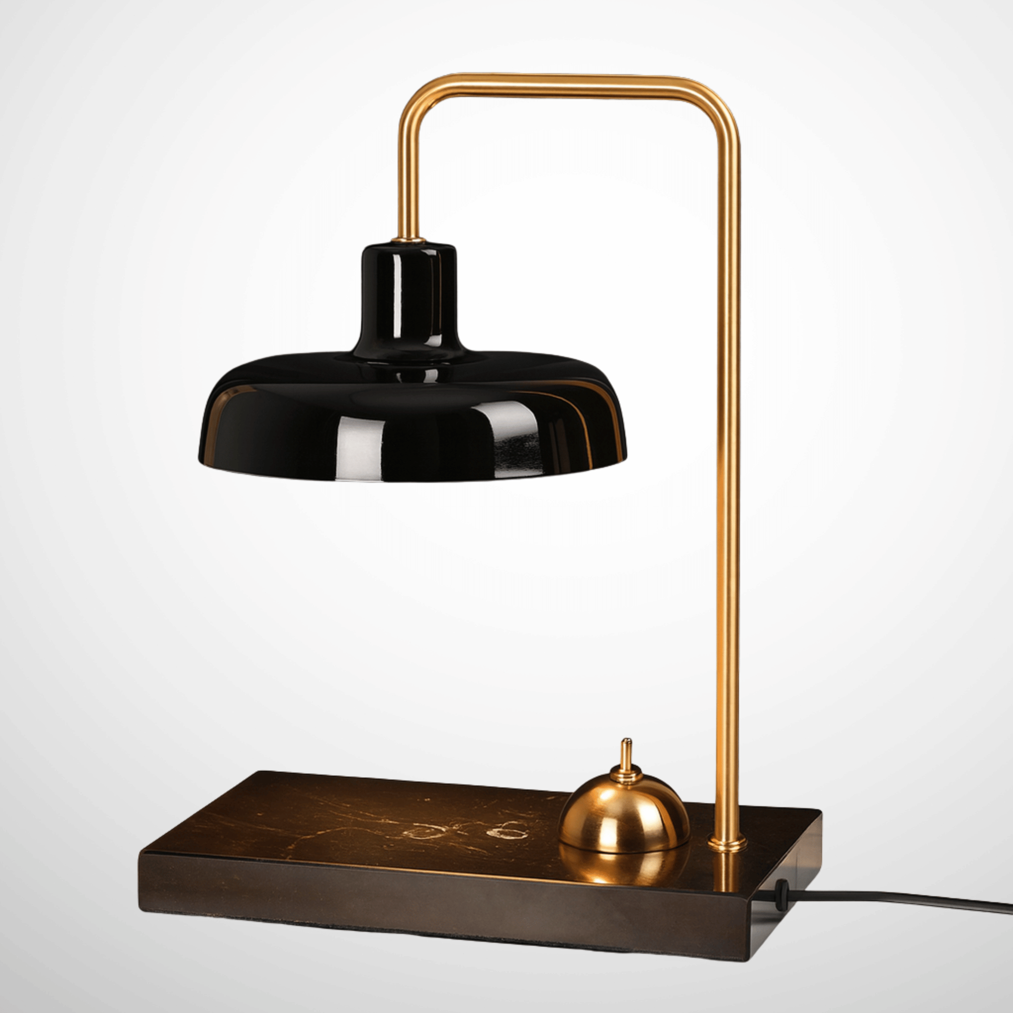 Elegant Marble Candle Warmer Lamp with Aromatherapy Function | Ambient Light for Relaxation 1