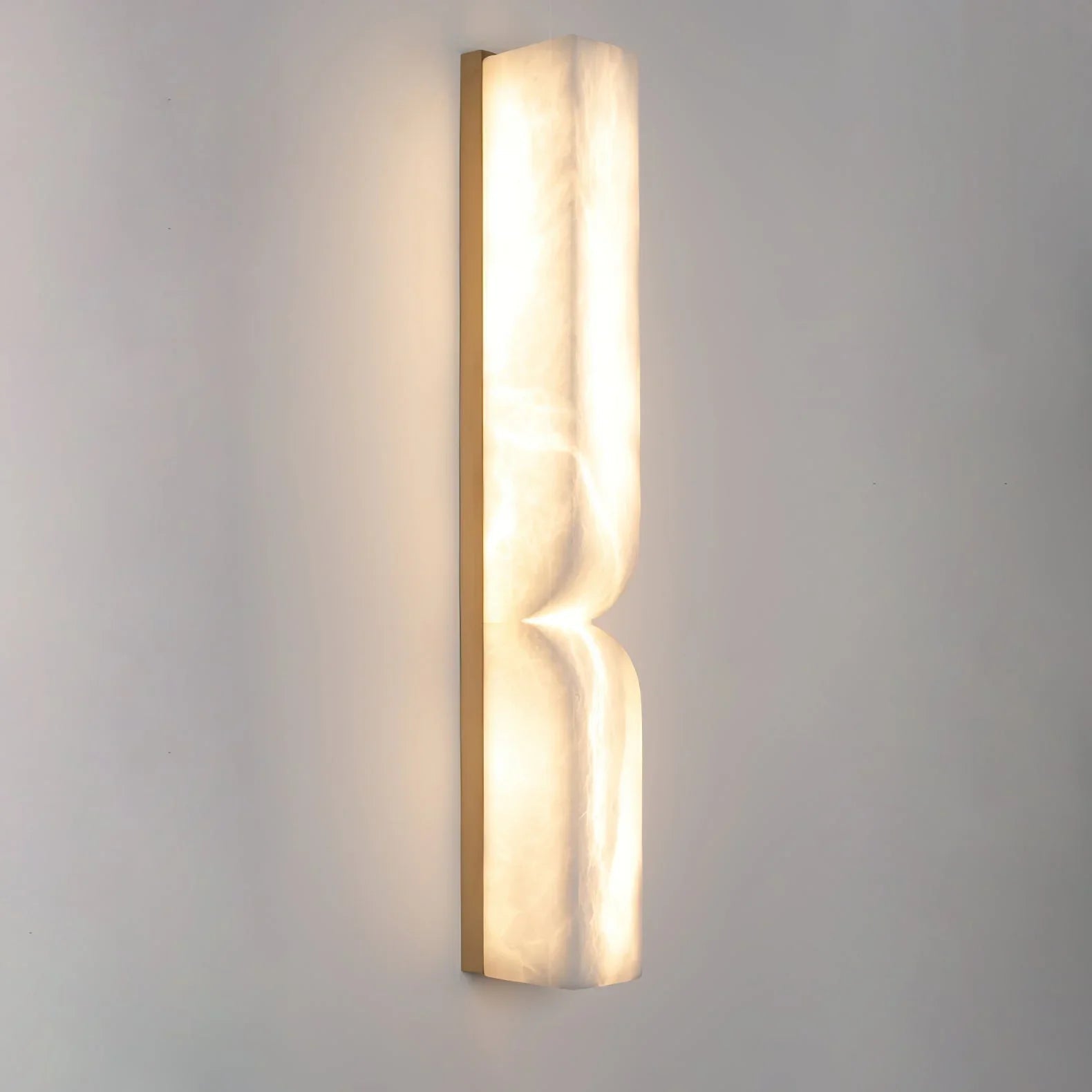 Elegant Marble Wall Sconce Lighting with Integrated LED for Cozy Ambiance 6