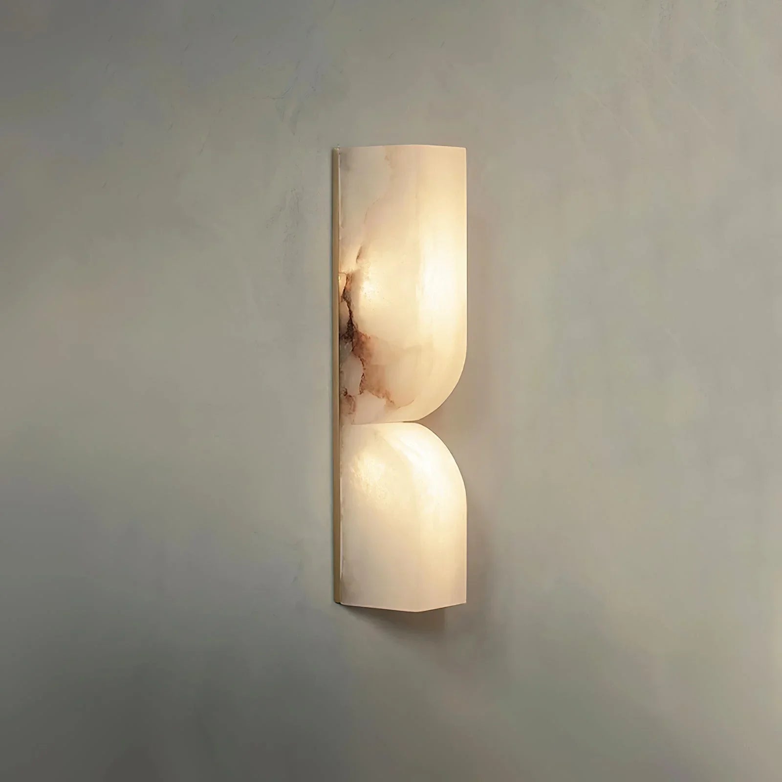 Elegant Marble Wall Sconce Lighting with Integrated LED for Cozy Ambiance 7
