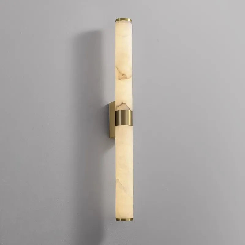 Elegant Wall Sconce Lighting | Modern Marble Design with LED Illumination | Versatile Wall Lamp for Stylish Home Decor 1