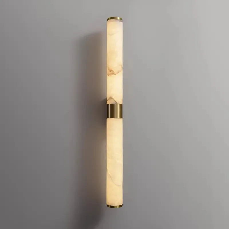 Elegant Wall Sconce Lighting | Modern Marble Design with LED Illumination | Versatile Wall Lamp for Stylish Home Decor 2