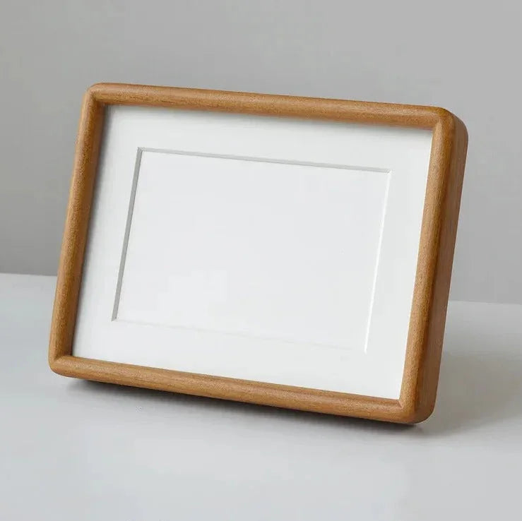 Elegant Wooden Picture Frame with Traditional Joinery | Durable Display for Cherished Memories 0