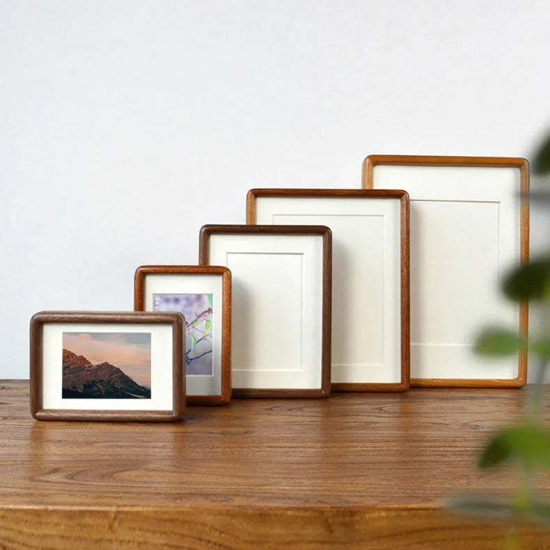 Elegant Wooden Picture Frame with Traditional Joinery | Durable Display for Cherished Memories 1