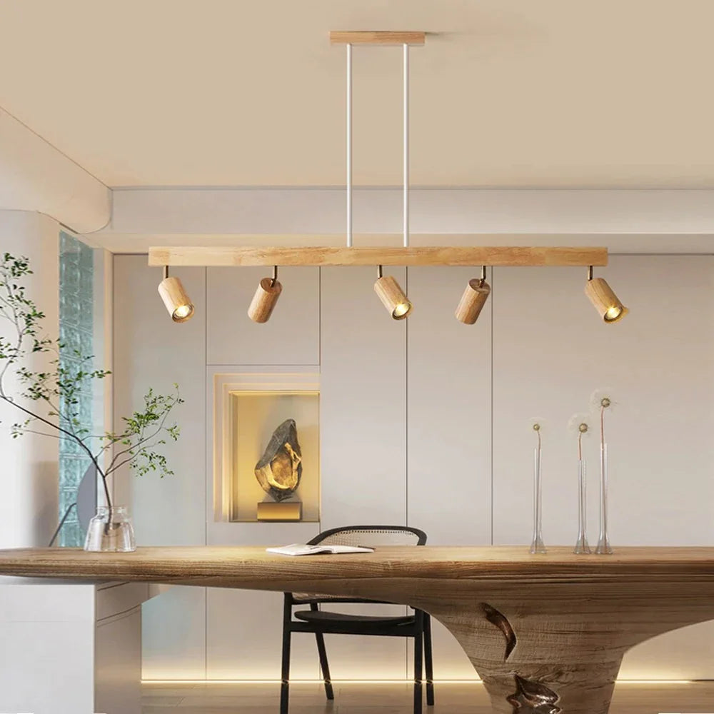 Elyse Collection | Ceiling Spotlight with Minimalist Wood Design | Stylish Illumination for Modern Kitchens and Spaces 4