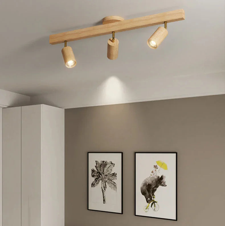 Elyse Collection | Ceiling Spotlight with Minimalist Wood Design | Stylish Illumination for Modern Kitchens and Spaces 6