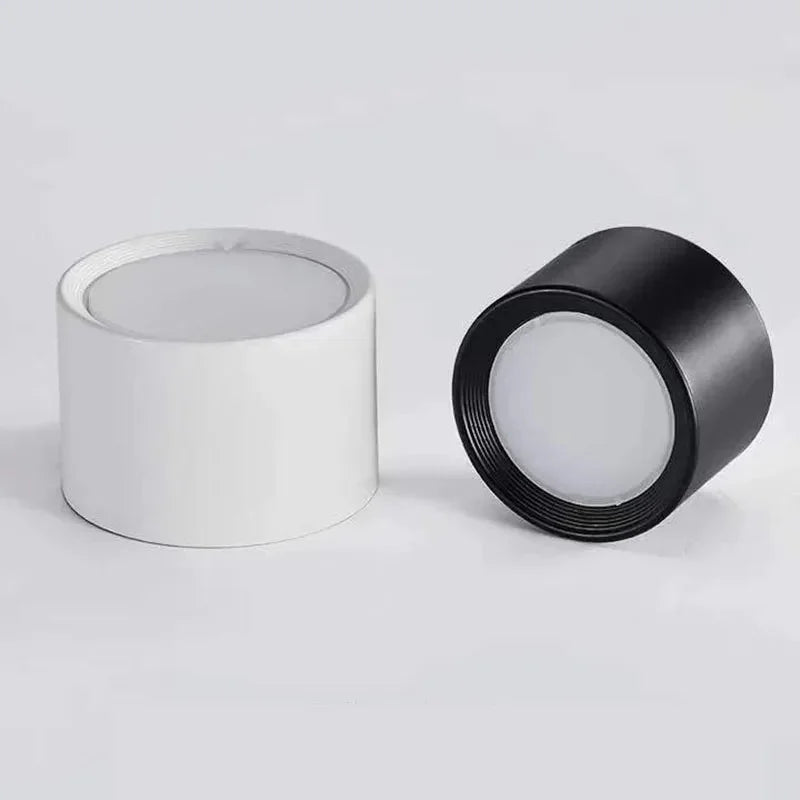 Emberlynn | LED Downlight Surface Mounted with Adjustable Light Temperatures | Sleek Black Design for Modern Interiors 6