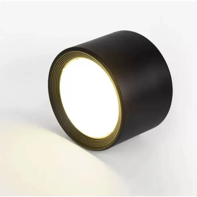 Emberlynn | LED Downlight Surface Mounted with Adjustable Light Temperatures | Sleek Black Design for Modern Interiors 9
