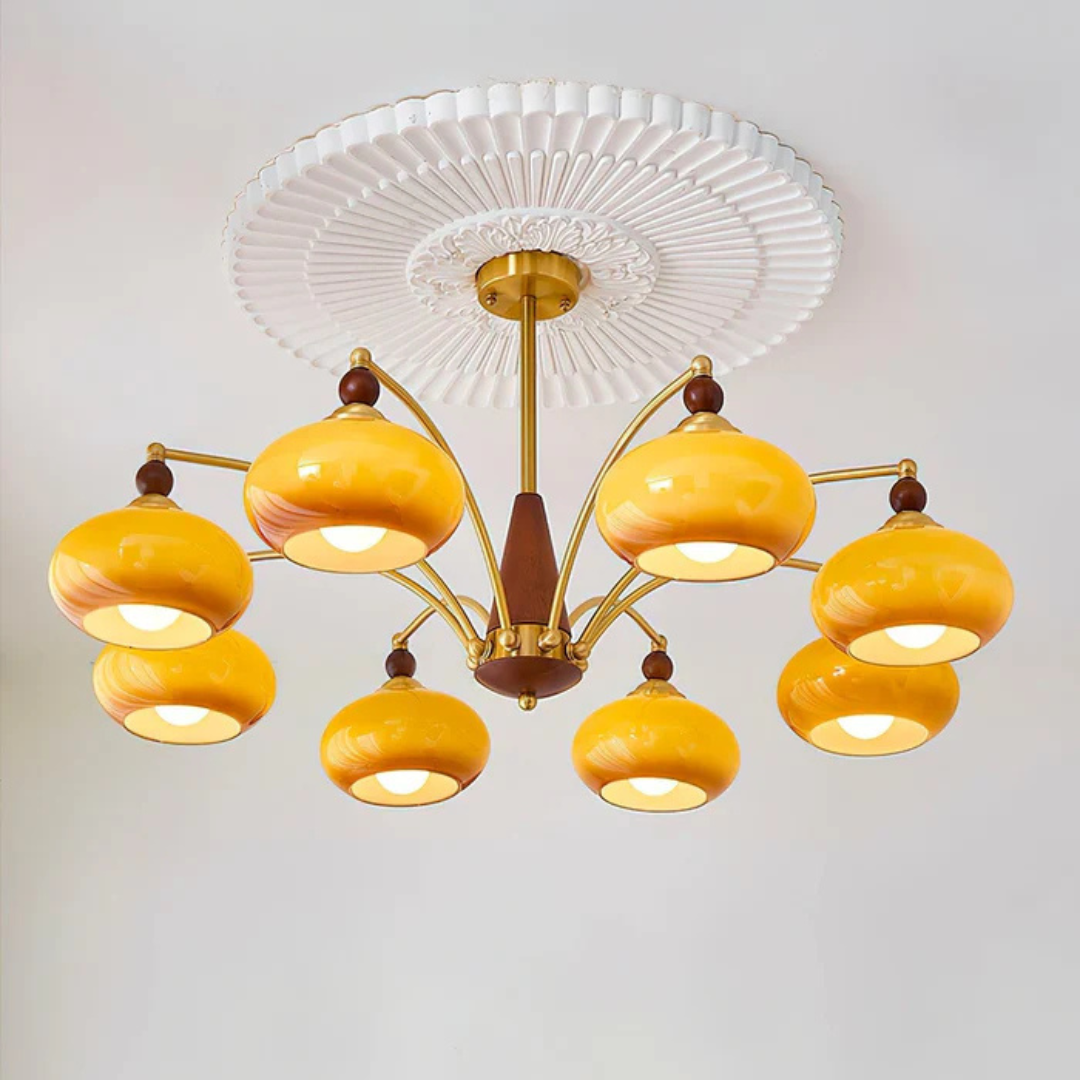 Flare Collection | Modern Chandelier Light with Elegant Design | Atmospheric Lighting for Cozy Living Spaces 3
