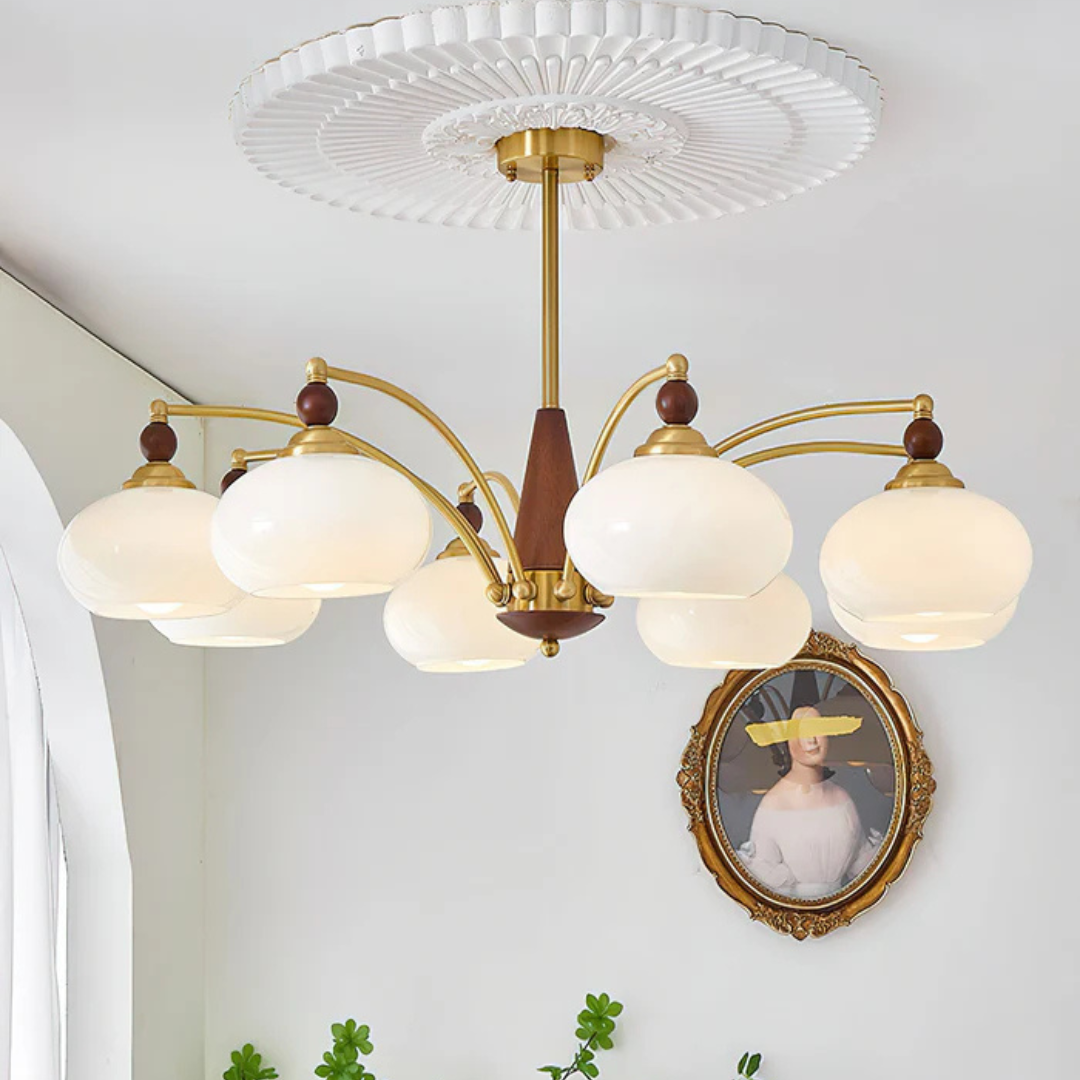 Flare Collection | Modern Chandelier Light with Elegant Design | Atmospheric Lighting for Cozy Living Spaces 4