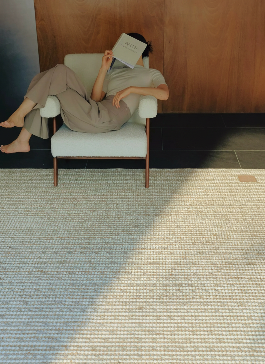 Freshwater | Area Rug with Organic Texture | Soft Foundation for Living Room Decor 3