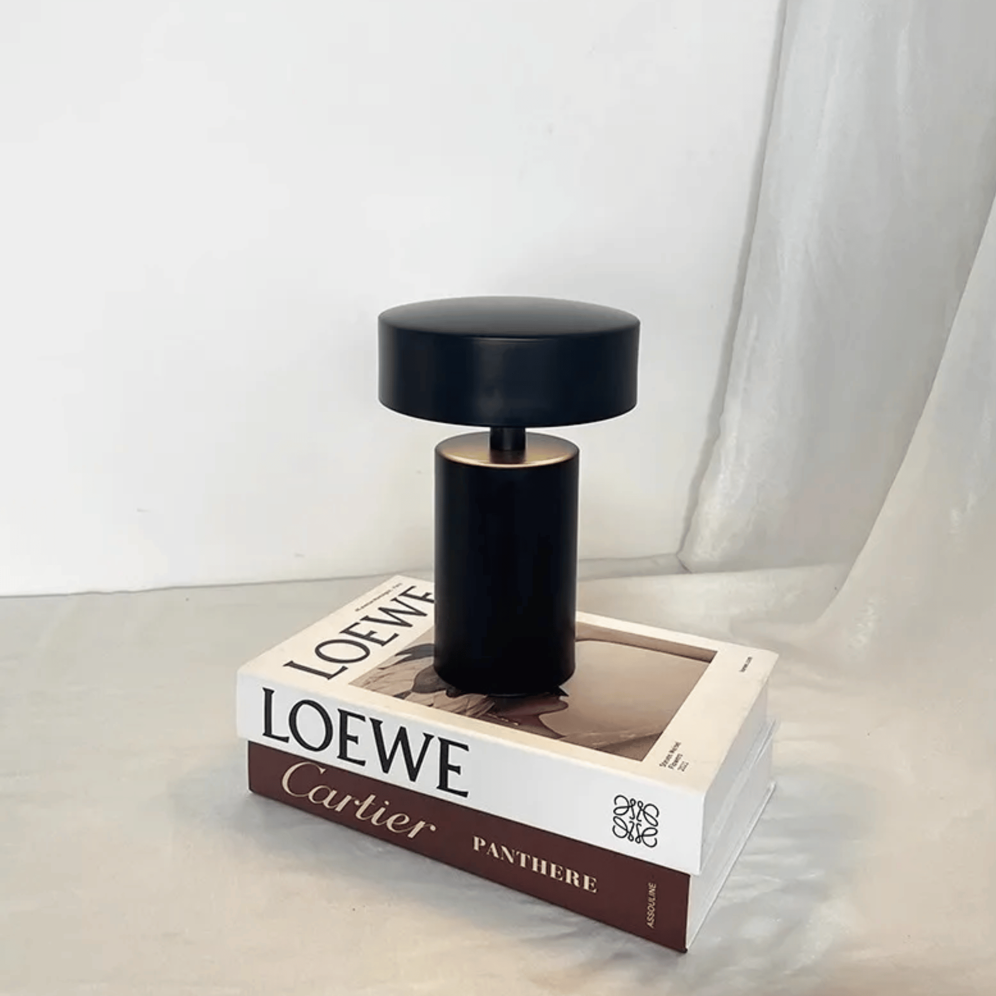 GlowCap | Rechargeable Table Lamp with Touch Control & Ambient Glow | Modern Design for Cozy Spaces 7
