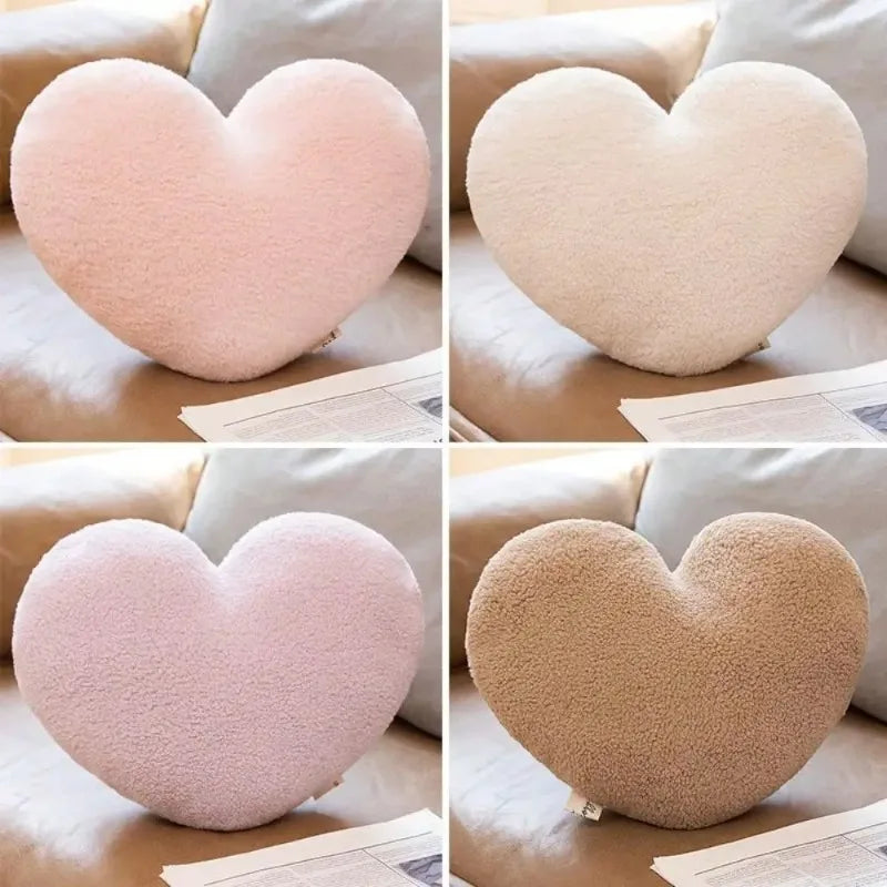 Heart Decorative Cushion | Soft Comfort 30x40CM | Cozy Throw Pillow for Couch and Bedroom 6