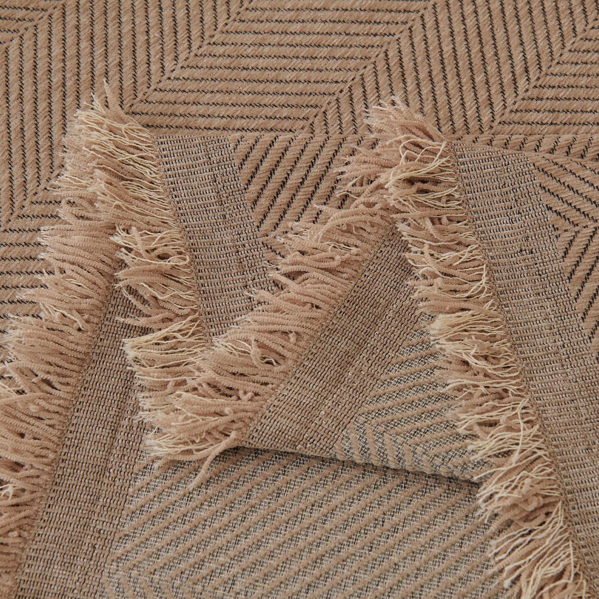 Herringbone Haven | Sofa Cover with Soft Breathable Fabric | Stylish Protector for Pets and Furniture 5
