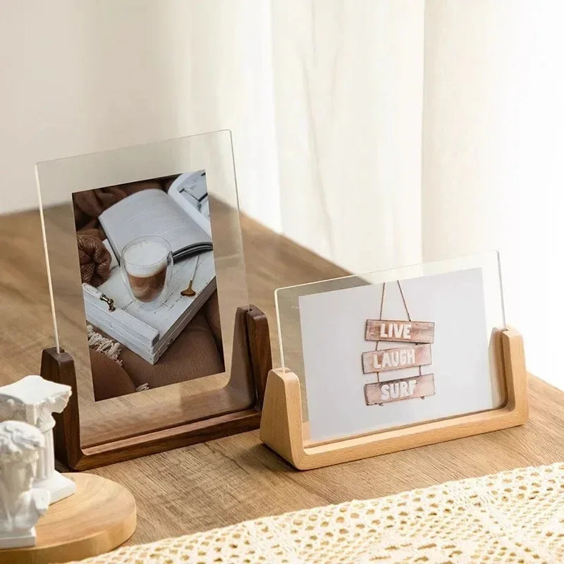Kuranda Frame Collection | Modern Photo Frame with Beech Wood & Acrylic | Elegant Display for Cherished Memories 1