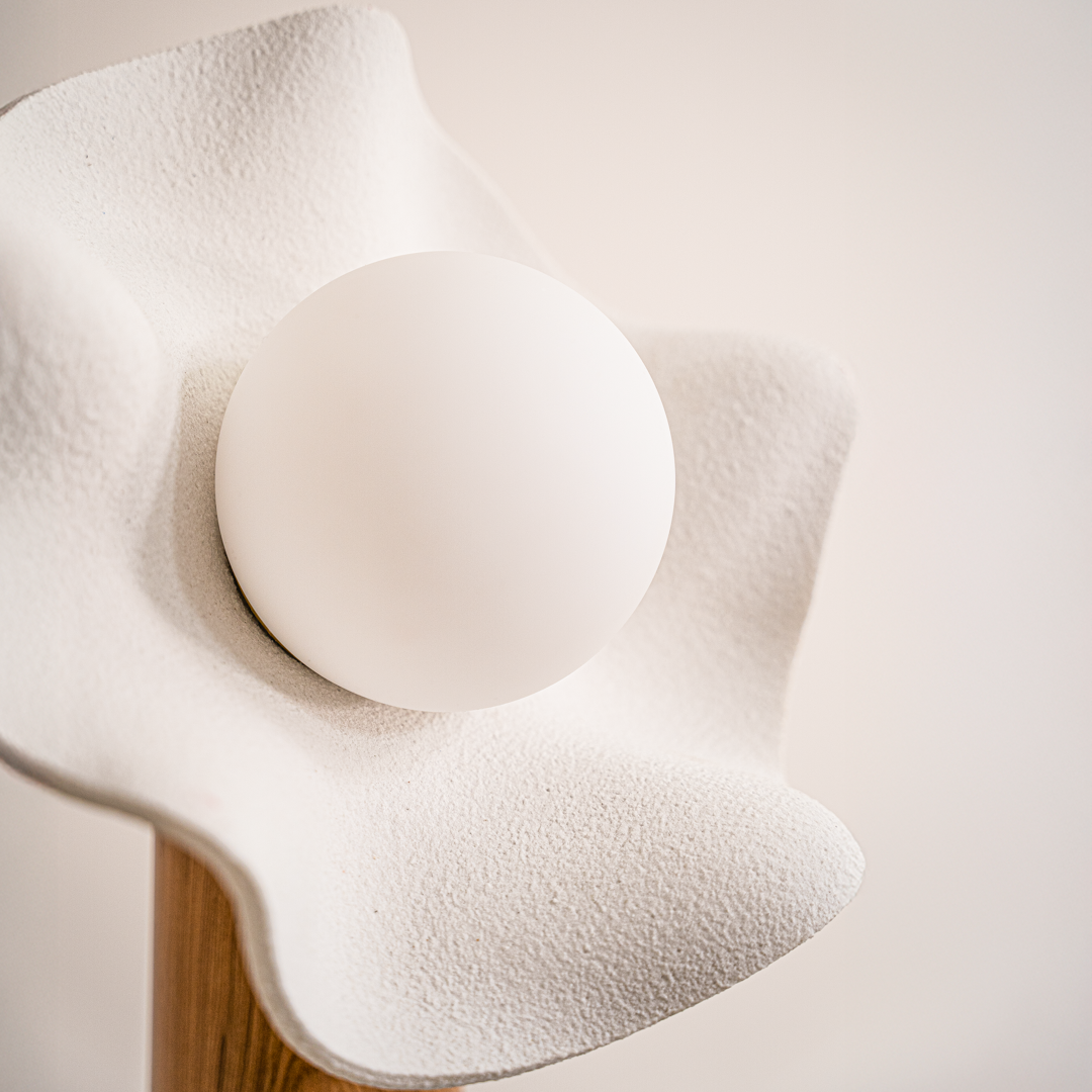 Lluís Collection | Decorative Table Lamp with Three Light Modes | Elegant Floral Design for Serene Interiors 3