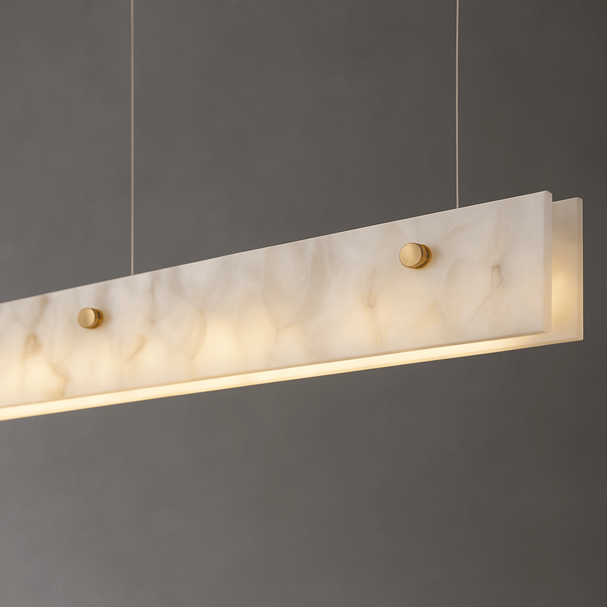 LustraLinea | Marble Pendant Light for Kitchen Island with Tri-Color Temperature | Elegant Illumination for Modern Spaces 0