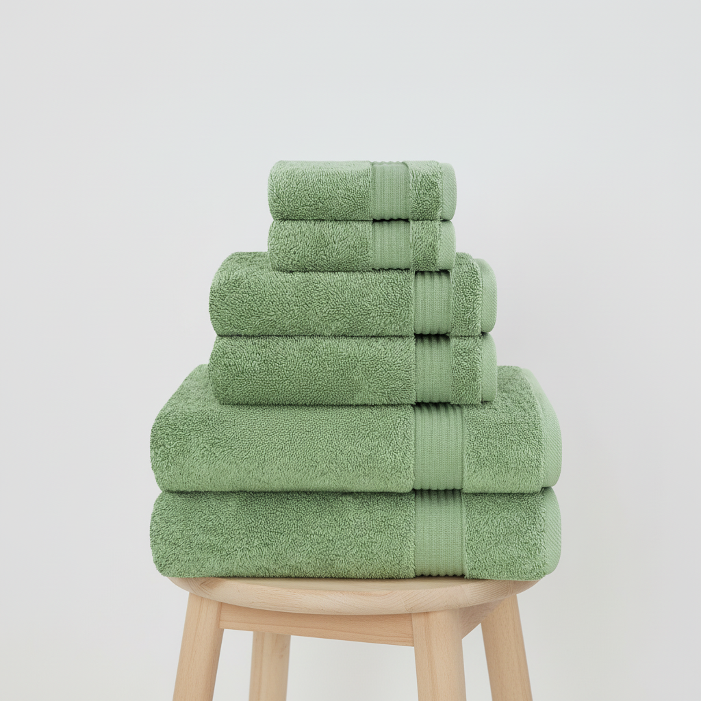 Luxurious Towel Set | 6-Piece Bath Towel Set with Superior Absorbency | Soft Cotton Towels for Everyday Comfort 1