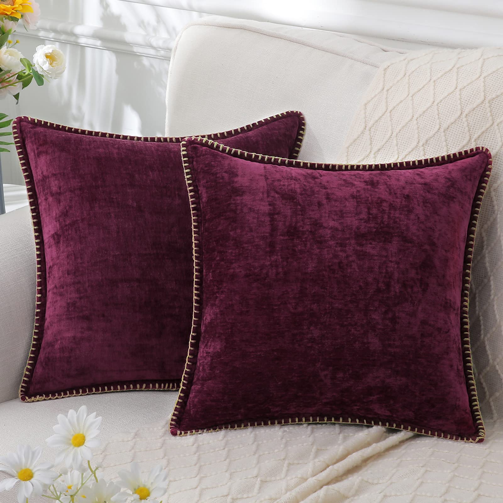 Luxury Throw Pillow | Velvety Soft Fabric for Elegant Home Decor 1