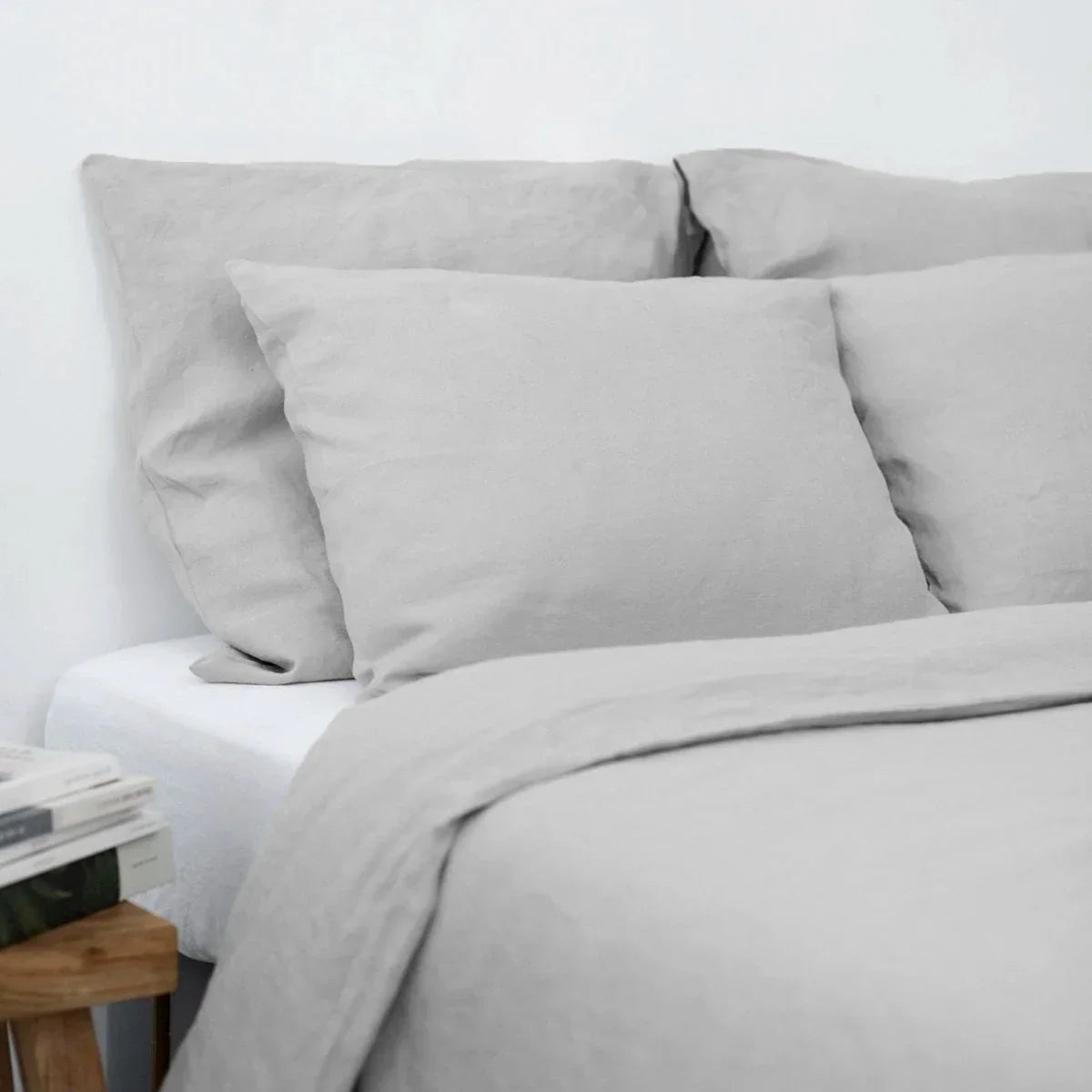 Marcel Collection | Pure Linen Bedding Set with Pompom Trim | Cozy Chic Bedroom Decor 8