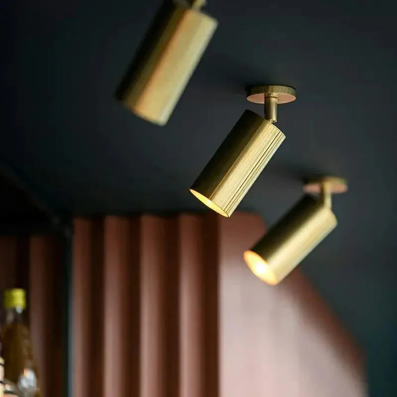 Marigold | Ceiling Spotlight with Brass Finish & Surface-Mounted Design | Elegant Lighting for Home Decor 5