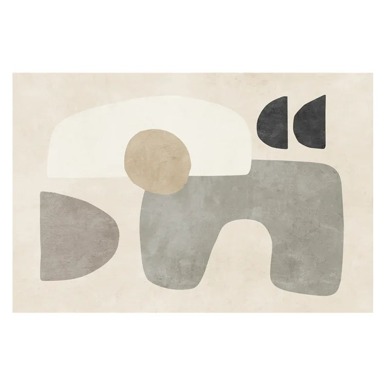 Minimalist Fluffy Rug with Non-Slip Backing | Soft Comfort for Cozy Interiors 13