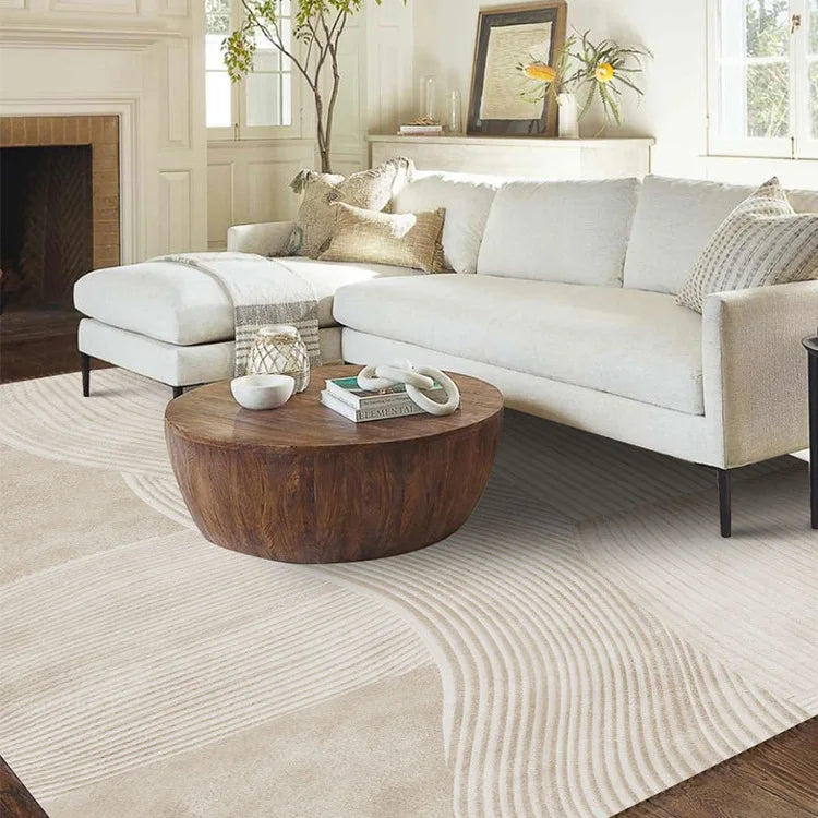 Minimalist Fluffy Rug with Non-Slip Backing | Soft Comfort for Cozy Interiors 4