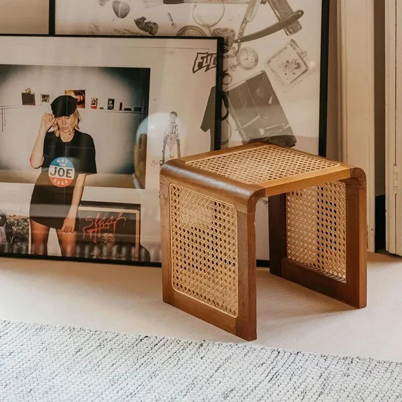 Minimalist | Solid Wood Dining Table with Sculptural Design | Compact Centerpiece for Versatile Interiors 1