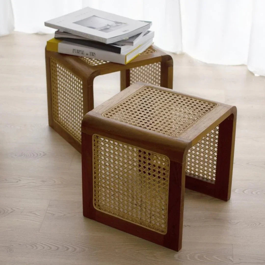 Minimalist | Solid Wood Dining Table with Sculptural Design | Compact Centerpiece for Versatile Interiors 3