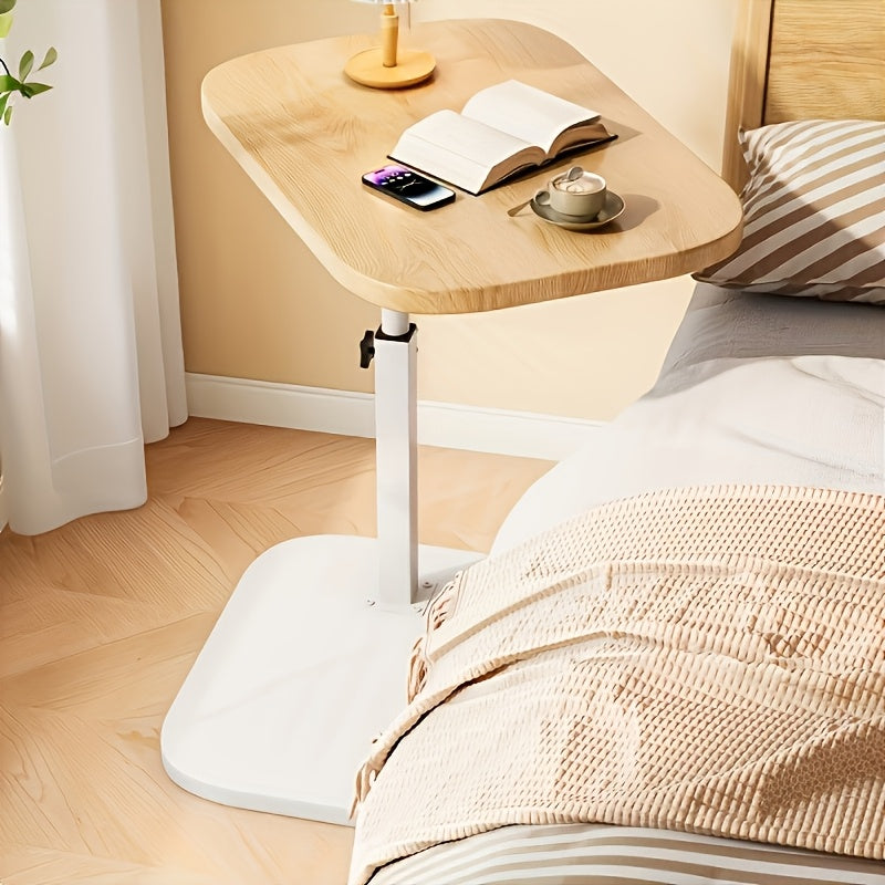 Modern Adjustable Bedside Table with Minimalist Design for Versatile Use 2