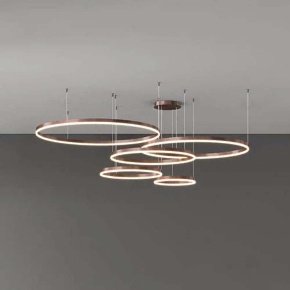 Modern Circle | Pendant Light with Dimmable LED & Sleek Design | Kitchen Pendant Lighting for Elegant Interiors 10