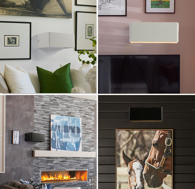 Modern Cube Wall Lamp | Stylish Sconce Lighting with Warm LED Glow | Perfect for Home Decor 4