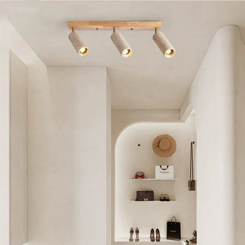Modern Elegance | Flush Mount Ceiling Light with Adjustable LED Heads | Sophisticated Design for Dining Room Illumination 3